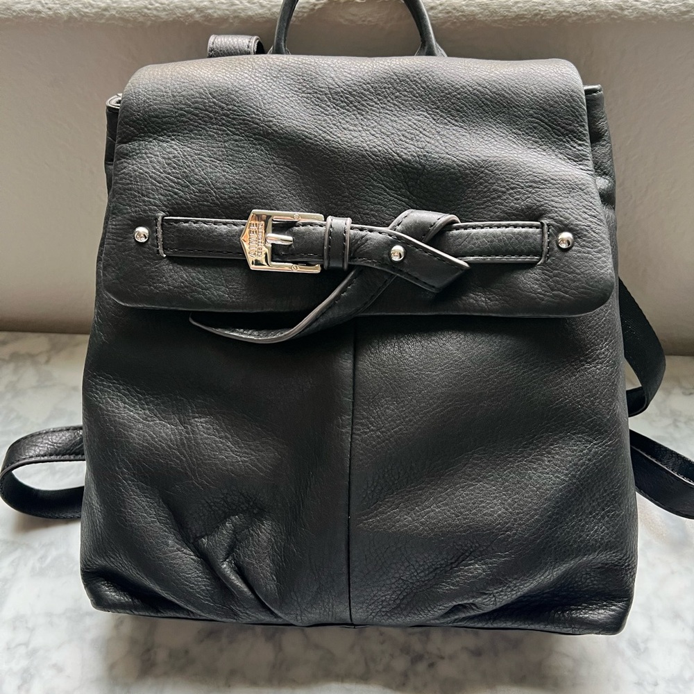 Aimee Kestenberg Black Leather Backpack